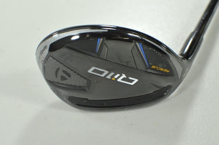 LEFT HANDED TaylorMade Qi10 Rescue 4-22* Hybrid Regular Flex Graphite # 208337