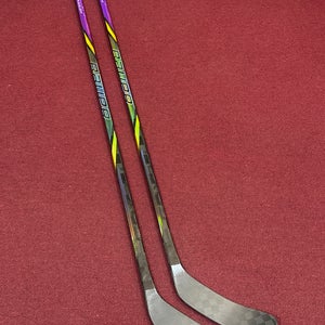 2 pack  Bauer Nexus Tracer Left Hand Hockey Stick P28M 107 Flex Pro Stock (New) Item#MN107