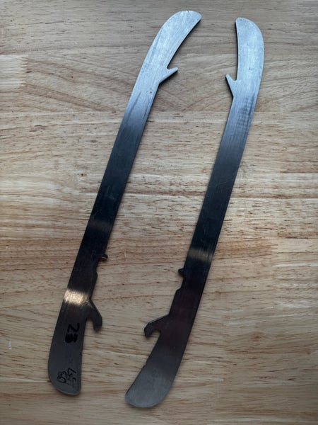 NHL Pro Stock Game Used Bauer LS3 296mm Skate Blades / Runners