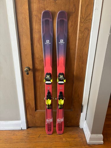 Salomon QST Myriad 85 153cm with Salomon Warden Bindings