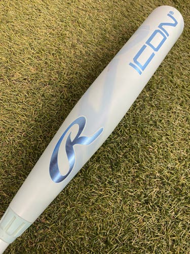 2026 Rawlings Icon Composite Bat USSSA Certified (-8) Composite 22 oz 30" (Used)