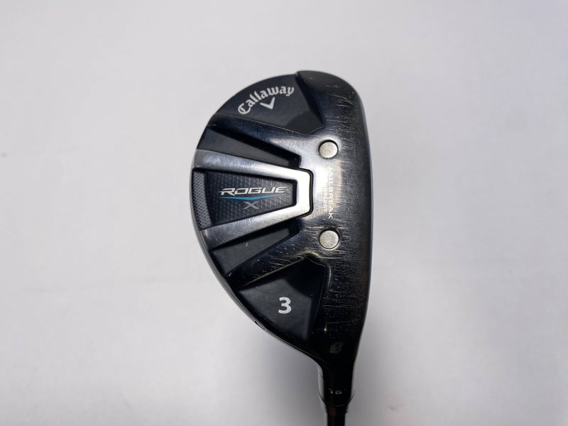 Callaway Rogue X 3 Hybrid 18* Aldila Synergy 60g Regular RH Oversize Grip