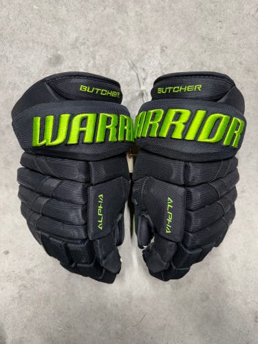 14” Warrior Alpha DX Pro Dallas Stars Gloves Pro Stock NHL (New)