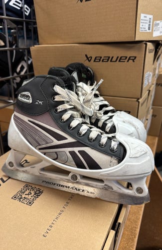 Reebok 2K (Used) Junior Size 5 Ice Hockey goal Goalie Skates