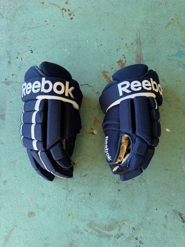 Reebok Pro Stock Gloves- ECHL Charlotte Checkers