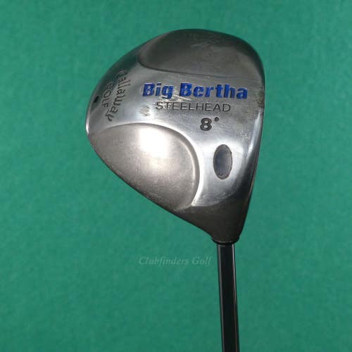 Callaway Big Bertha Steelhead 8 Driver Memphis 10 '98 Steel Uniflex *READ*