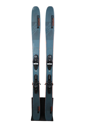USED 2022 Salomon QST 98 Skis with Salomon NX 11 Bindings - 169cm