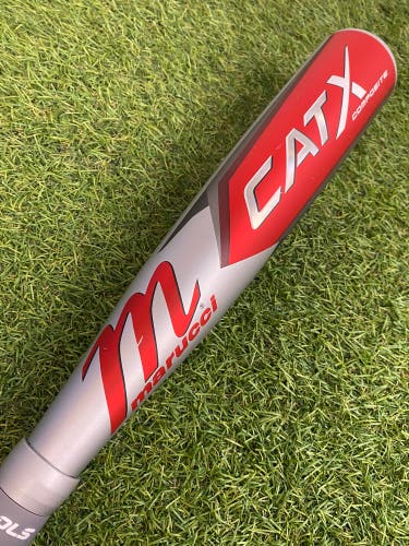 2023 Marucci CAT X Composite Bat USSSA Certified (-10) Composite 18 oz 28" (Used)