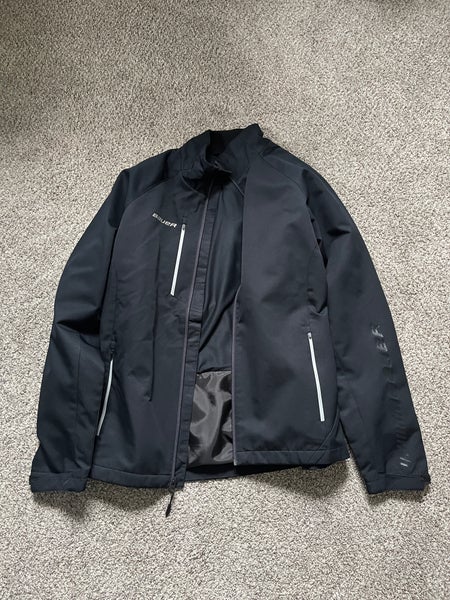 Black Men's Medium Bauer Supreme Lightweight Senior Jacket (Used)