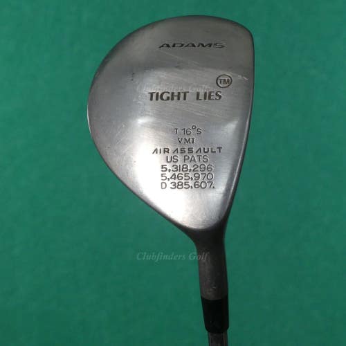 Adams Tight Lies VMI Air Assault Fairway 16 4 Wood Stepped Steel Stiff
