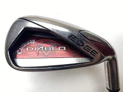 Callaway Diablo Edge Single 6 Iron 75g Stiff Graphite Mens RH
