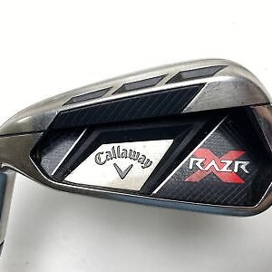 Callaway Razr X Single 6 Iron 75g Regular Graphite Mens LH