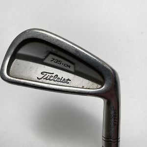 Titleist 735.CM Chrome Single 4 Iron Precision Rifle 6.0 Stiff Steel Mens RH