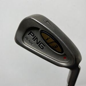Ping i3 Blade Single 4 Iron Red Dot 1* Flat Regular Steel Mens RH