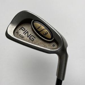 Ping i3 Blade Single 6 Iron Black Dot Aldila 350 Series Regular Steel Mens RH