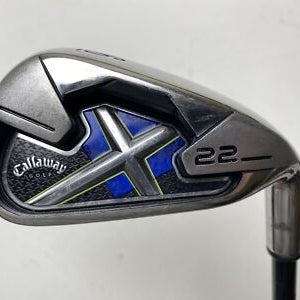 Callaway X-22 Single 6 Iron 65g Senior Graphite Mens RH
