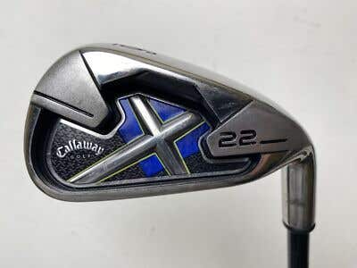 Callaway X-22 Single 6 Iron 65g Senior Graphite Mens RH