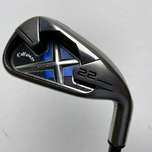 Callaway X-22 Single 6 Iron 65g Senior Graphite Mens RH