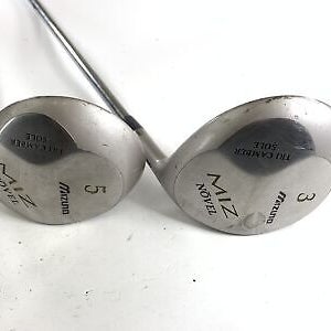 Mizuno Miz Novel 3 & 5 Fairway Wood Set Ladies Steel Womens RH