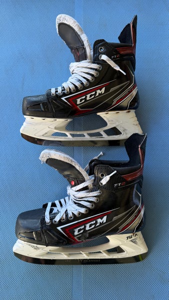 CCM JetSpeed FT2 Hockey Skates Pro Stock 8.5 (Used) Chicago Blackhawks NHL