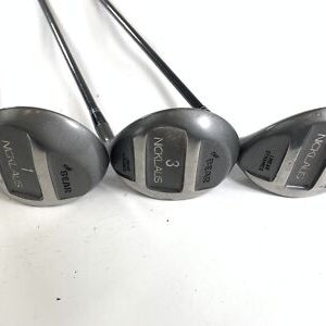 Nicklaus Lady Bear Wood Set 1 3 5 15* 18* Regular Graphite Mens RH