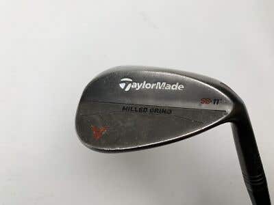 Taylormade Milled Grind Black Gap Wedge GW 58* 11 DG Wedge Steel Mens RH
