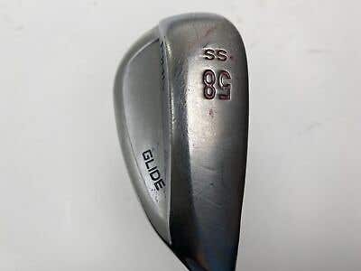 Ping Glide Wedge 58* Purple Dot 1.5* Flat CFS Regular Steel Mens RH