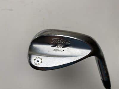 Titleist Vokey SM7 Tour Chrome Wedge 58* 12 Bounce D-Grind Stiff RH Midsize Grip