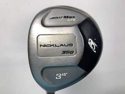 Nicklaus Airmax DPT 3 Fairway Wood 15* Fujikura SG Pro Regular LH Midsize Grip