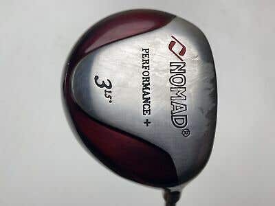 Nomad Performance + 3 Fairway Wood 15* Regular Steel Mens RH