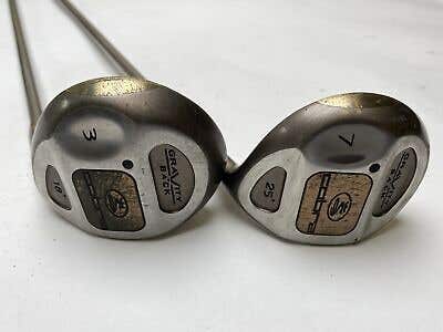 Cobra Gravity Back 3 & 7 Fairway Wood Set 18* 25* Airweight Ladies Womens RH