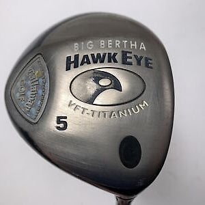 Callaway Hawkeye VFT 5 Fairway Wood 18* Big Bertha Gems 50 Ladies Graphite RH