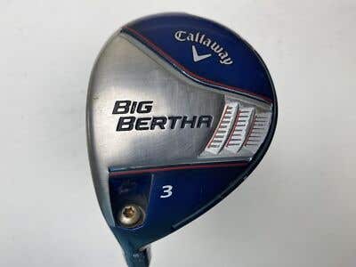 Callaway 2014 Big Bertha 3 Fairway Wood 15* Fubuki z65x5ct Regular LH