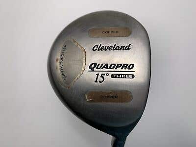 Cleveland Quadpro 3 Fairway Wood 15* Regular Graphite Mens RH