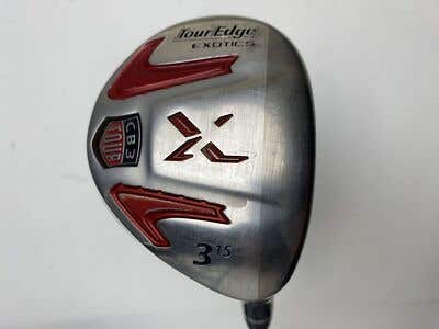 Tour Edge Exotics CB3 Tour 3 Fairway Wood 15* Motore Exotics Tour 80g Stiff RH