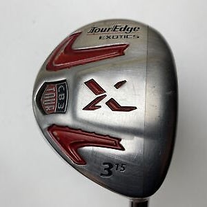 Tour Edge Exotics CB3 Tour 3 Fairway Wood 15* 80g Stiff Graphite Mens RH