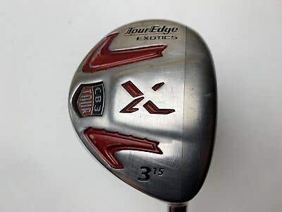 Tour Edge Exotics CB3 Tour 3 Fairway Wood 15* 80g Stiff Graphite Mens RH