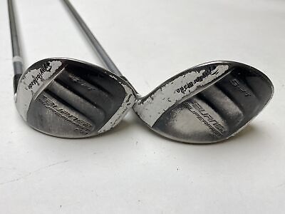 Taylormade Burner Superfast 2.0 4 & 5 Hybrid Set 21* 24* REAX 50g Ladies RH