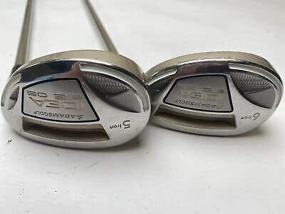 Adams Idea A12 OS 5 & 6 Hybrid Set Idea UltraLite 50g Ladies Graphite Womens RH