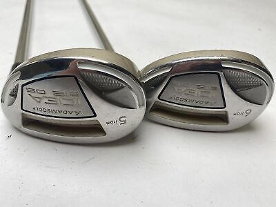 Adams Idea A12 OS 5 & 6 Hybrid Set Idea UltraLite 50g Ladies Graphite Womens RH