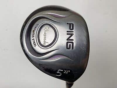 Ping Rhapsody 5 Fairway Wood 22* ULT 129 Ultra Light Ladies Graphite Womens RH