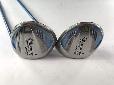 Cobra Speed LD M Offset 3 & 5 Fairway Wood Set 15* 18* Aldila Ladies Womens RH