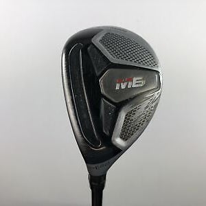 Taylormade M6 4 Hybrid 22* Fujikura Atmos 60g Regular Mens LH Midsize Grip
