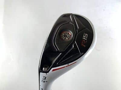 Taylormade R15 3 Hybrid 19* Fujikura Speeder Evolution 77g Stiff Mens LH