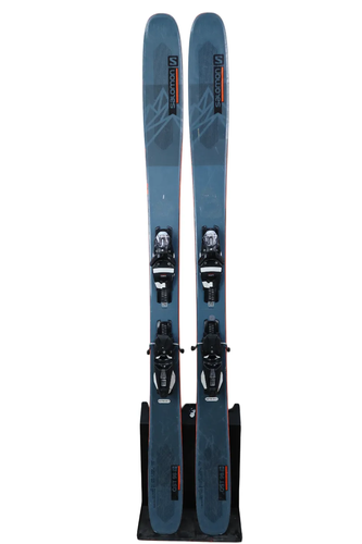 USED 2022 Salomon QST 98 Skis with Look NX 12 Bindings - 169cm