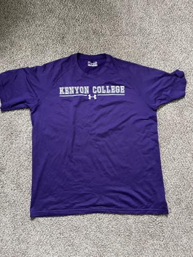 Purple Large Men's Under Armour Kenyon College Shirt (Used)