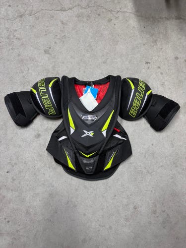 NCAA New XS Bauer Pro Stock Vapor X-W Shoulder Pads (New)