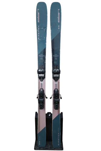 USED 2022 Elan Ripstick 88 W Skis with Tyrolia Attack 13 Bindings - 170cm