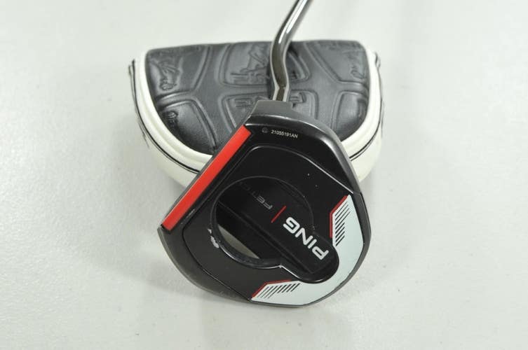 Ping Fetch 2021 35" Putter Black Dot RH Straight Steel with Head Cover # 208417