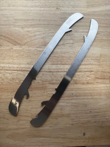 NHL Pro Stock Game Used Bauer LS3 306mm Skate Blades / Runners